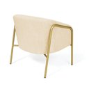 Ver imagem 7 de Poltrona Sala Industrial Alta Dourado Kit 2 Stella Linho D03 - D’Rossi