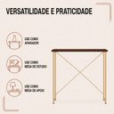 Ver imagem 5 de Aparador Estilo Industrial 0,76 cm Miami Klm Móveis