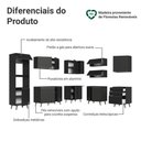 Ver imagem 4 de Armário de Cozinha Completa de Canto 465 cm Preto Nice Madesa 01