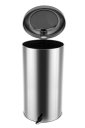 Ver imagem 5 de Lixeira Redonda de Pedal Aço Inox Polido 50 Litros