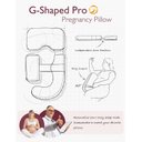 Ver imagem 4 de Momcozy Almofada de Gravidez G-shape Pro Removível Corpo Completo Cinza