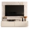 Home Theater New Apolo Tvs até 75” Calacata Off White 653136 Madetec - 1