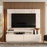 Home Theater New Apolo Tvs até 75” Calacata Off White 653136 Madetec - 3