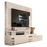 Home Theater New Apolo Tvs até 75” Calacata Off White 653136 Madetec - 2