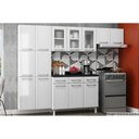 Ver imagem 5 de Balcão de Cozinha Modulado Topázio 3 Portas e 3 Gavetas c/Tampo Branco - Telasul