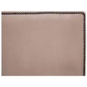 Ver imagem 3 de Cabeceira Solteiro Bali P02 90 cm Para Cama Box Suede Rosê