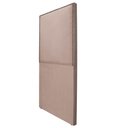 Ver imagem 4 de Cabeceira Solteiro Bali P02 90 cm Para Cama Box Suede Rosê