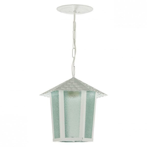 Luminária / Pendente Colonial Sextavado Vidro Pontilhado 10020004