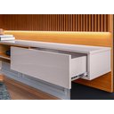 Ver imagem 3 de Painel para Tv Paris 1.80 Tauri Ripado/off White Perolizado Lukalian