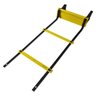 Escada de Agilidade de Plástico - Preto/Amarelo - Muvin - 1