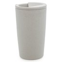 Ver imagem 1 de Copo Térmico 500ml Branco Lyor Copo Térmico de Bambu e Pp Parede Dupla 500ml Branco Lyor