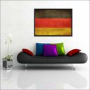 Ver imagem 4 de Quadro Decorativo Bandeira Da Alemanha Salas Decorações Recepção Interiores Com Moldura