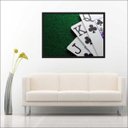 Ver imagem 2 de Quadro Decorativo Baralho Canastra Jogos Salas Decorações Interiores Com Moldura