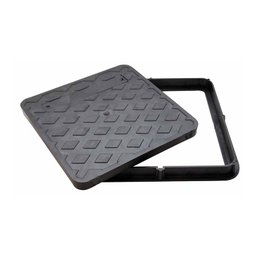 Tampa Pvc Para Esgoto Elétrica Caixa Passagem 30X30 Simples - 1 Tampa Pvc Para Esgoto Elétrica Caixa Passagem 30X30 Simples - 1