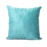 Capa de Almofada Suede Liso Azul - 1