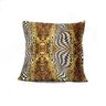 Capa de Almofada Sarja de Seda Onça - 1