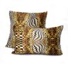 Capa de Almofada Sarja de Seda Onça - 2