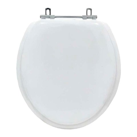 Acento Sanitário Almofadado Convencional Oval Branco para Vaso Deca