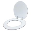 Ver imagem 2 de Acento Sanitário Almofadado Convencional Oval Branco para Vaso Deca