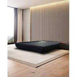 Cama Box Tatame 193 Boucle Cinza - 3