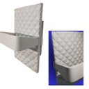 Ver imagem 7 de Arandela Chess Retangular Led 7w Branco Fosco