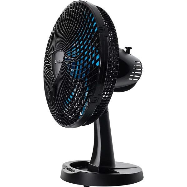 Ventilador Cadence 30cm 6 Pás New Windy Preto/azul 127v - 4