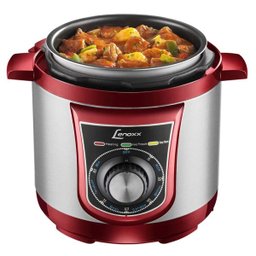 Panela De Pressão Elétrica Digital Lenoxx 700W 3L Timer 110V - Vermelha - 2