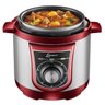 Panela De Pressão Elétrica Digital Lenoxx 700W 3L Timer 110V - Vermelha - 2