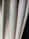 Ver imagem 1 de Cortina no Tecido Linho Flamê Bege com Forro Microfibra Off White - 1,35l X 2,20a
