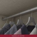 Ver imagem 6 de Guarda-Roupa Solteiro 4 Portas com Espelho e Cama Baú Happy Espresso Móveis