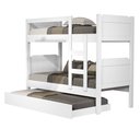 Ver imagem 5 de Beliche Bibox Treliche Cama Auxiliar 100% Mdf Top Star Forte: Castanho