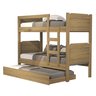 Beliche Bibox Treliche Cama Auxiliar 100% Mdf Top Star Forte: Castanho - 4