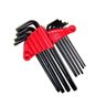 Jogo Chave Torx Longa Com Guia T8-T50 9 Peças Profissional CRV Corneta Cód.31.240.52 - 1