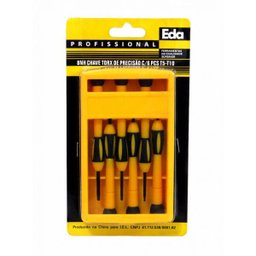 Jogo Kit Chave Torx De Precisão Com 6 Peças T5-t10 - 4