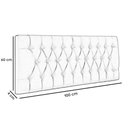 Ver imagem 2 de Painel Cabeceira Dubai Para Cama Box-1 Metro-suede Amarelo