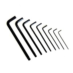 Jogo Chave Allen Abaulada Longa 1/16-3/8" 9 Peças Profissional CRV Corneta - 3