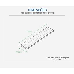 Piso Laminado Clicado Espaçofloor Comfort New Loc Acacia Plank - 8