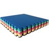Kit 8 Pçs Tapete Tatame Eva 50x50x1cm Ginastica Academia Aerobica fitness cobre 2m² - 1