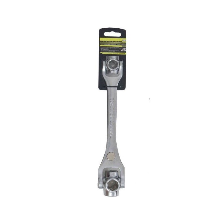 Chave Soquetes Multifunções 8 Em 1 12mm A 19mm Eda