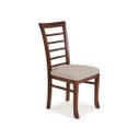 Ver imagem 1 de Cadeira Innovare - Acabamento Imbuia - Tecido Veludo Avelã