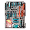 Ver imagem 6 de Maleta De Alumínio Com Ferramentas 186 Peças Eda