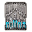 Ver imagem 5 de Maleta De Alumínio Com Ferramentas 186 Peças Eda