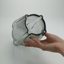 Ver imagem 5 de Vaso Decorativo Enfeite Casa Planta Home&Co Vidro 24x15x15cm Marrom