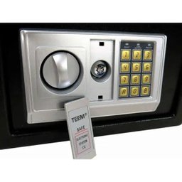 Cofre Eletrônico Digital Teclado Com Senha + 2 Chaves 5.5kg - 5 Cofre Eletrônico Digital Teclado Com Senha + 2 Chaves 5.5kg - 5