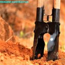 Ver imagem 3 de Cavadeira Light Articulada Cabo em Madeira Encerado 180cm Minasul