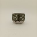 Ver imagem 3 de Vaso Decorativo Enfeite Casa Cimento 18x14x14cm Verde Cachepô