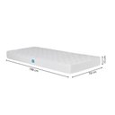 Ver imagem 2 de Colchão de Solteiro para Cama Auxiliar Nuvem D23 188 x 78 x 15cm Casatema MadeiraOriginals Branco