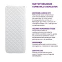 Ver imagem 6 de Colchão de Solteiro para Cama Auxiliar Nuvem D23 188 x 78 x 15cm Casatema MadeiraOriginals Branco