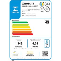 Ar Condicionado Piso Teto Inverter Hitachi Aircore 46.000 Btus Quente e Frio 220v - 4