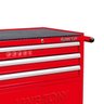 Carrinho Metálico de Manutenção Ferramentas Com 3 Gavetas Vermelho King Tony Cód.87438-3B - 3